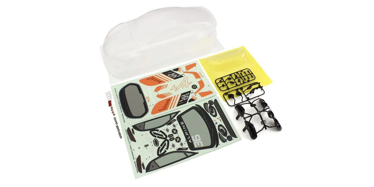 KYO-39216 Kyosho Alpine GT4 Non Decoration Body Set Kyosho