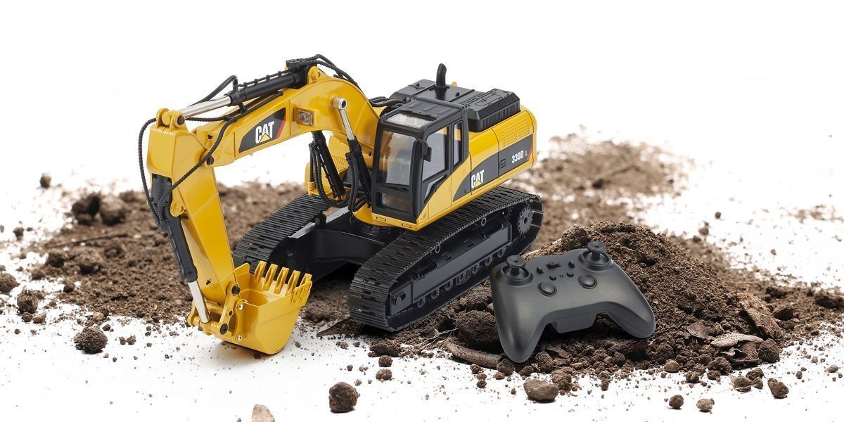 Kyosho 1/20 Cat Radio Control Cat330D L Hydraulic Excavator