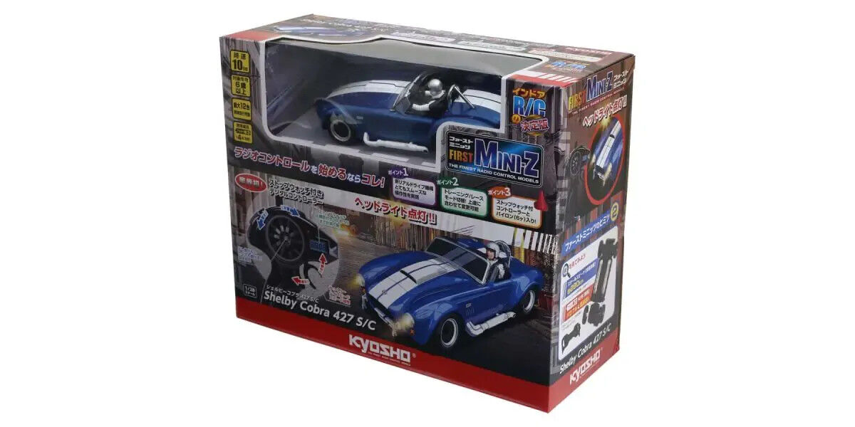 Kyosho First Mini-Z Shelby Cobra 427 S/C Blue KYO-66610A