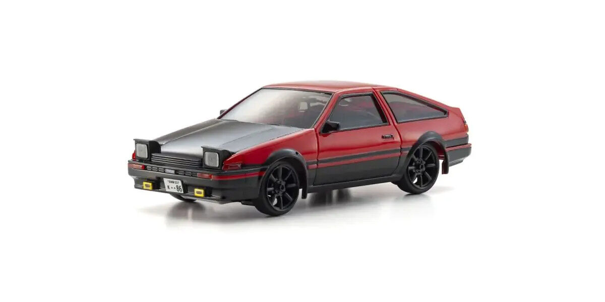 Kyosho First Mini-Z Toyota Sprinter Trueno AE86 Red/Black KYO-66613A