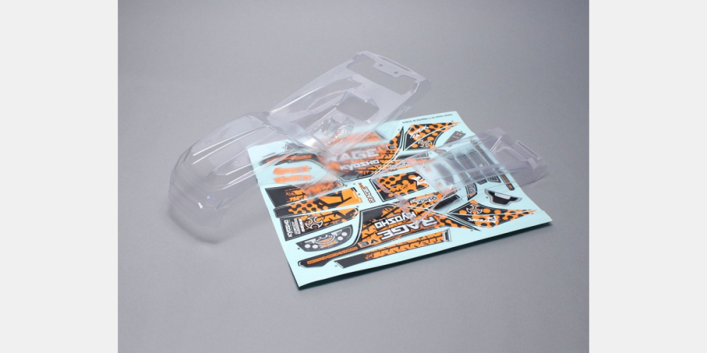 KYO-FAB302 Kyosho Clear Body Set (RAGE VE) Kyosho