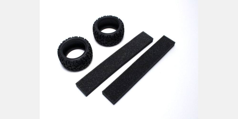 KYO-FAT301 Kyosho Neo Bloc Tire w/Inner (2pcs/RAGE VE) Kyosho
