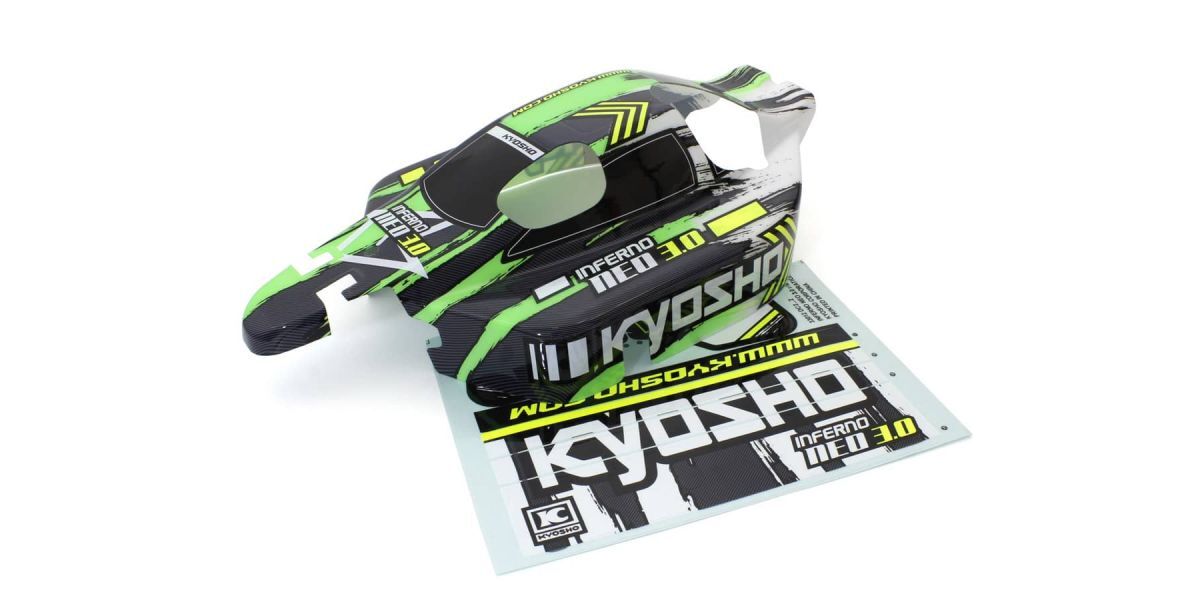 KYO-IFB114GR Kyosho NEO3.0 Decoration Body Set (Green) Kyosho