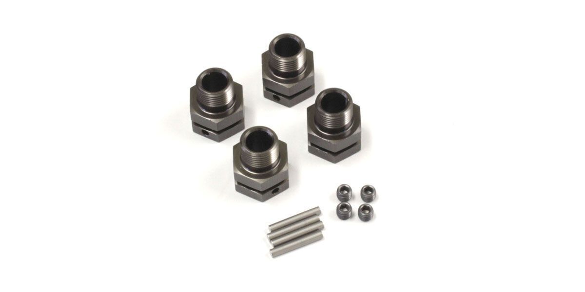 KYO-IFW327GM Kyosho Wheel Hub(M/ST-R/Gunmetal/4pcs) Kyosho