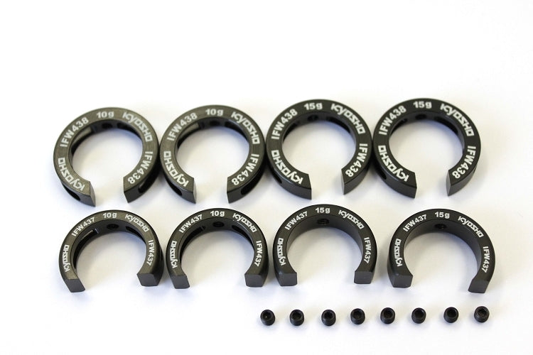 KYO-IFW439 Kyosho F-Knuckle&R-Hub Setting Weight Set (MP9 Kyosho