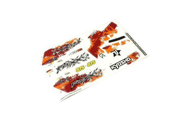 KYO-MAB302-1 Kyosho Decal (FO-XX GP) Kyosho