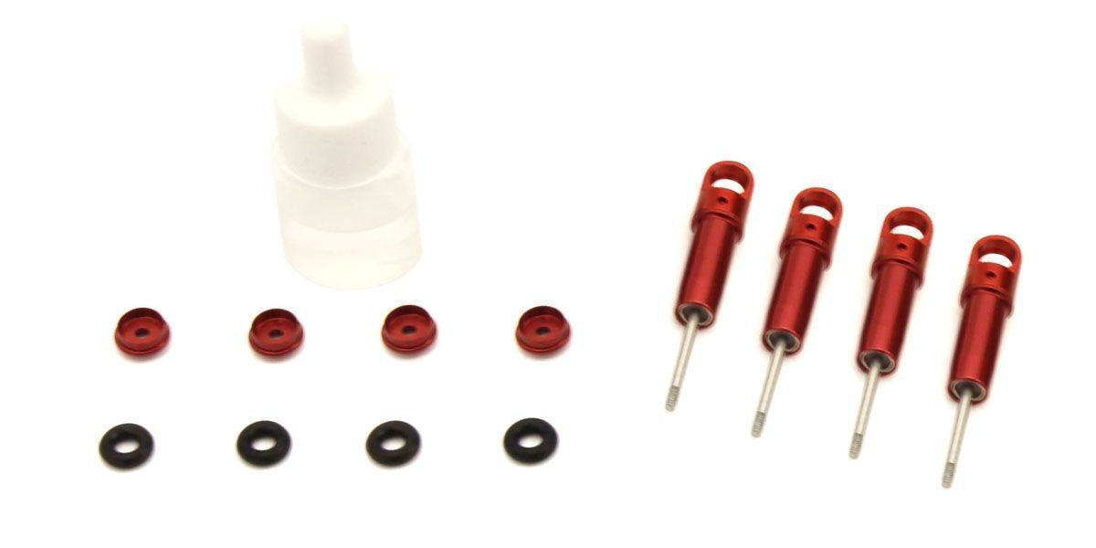 KYO-MXW003R Kyosho Aluminum Oil Shock Set (4pcs) Kyosho