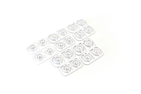 KYO-MZH131W Kyosho Multi Offset Wheel Set II (White/RAYS RE30) Kyosho