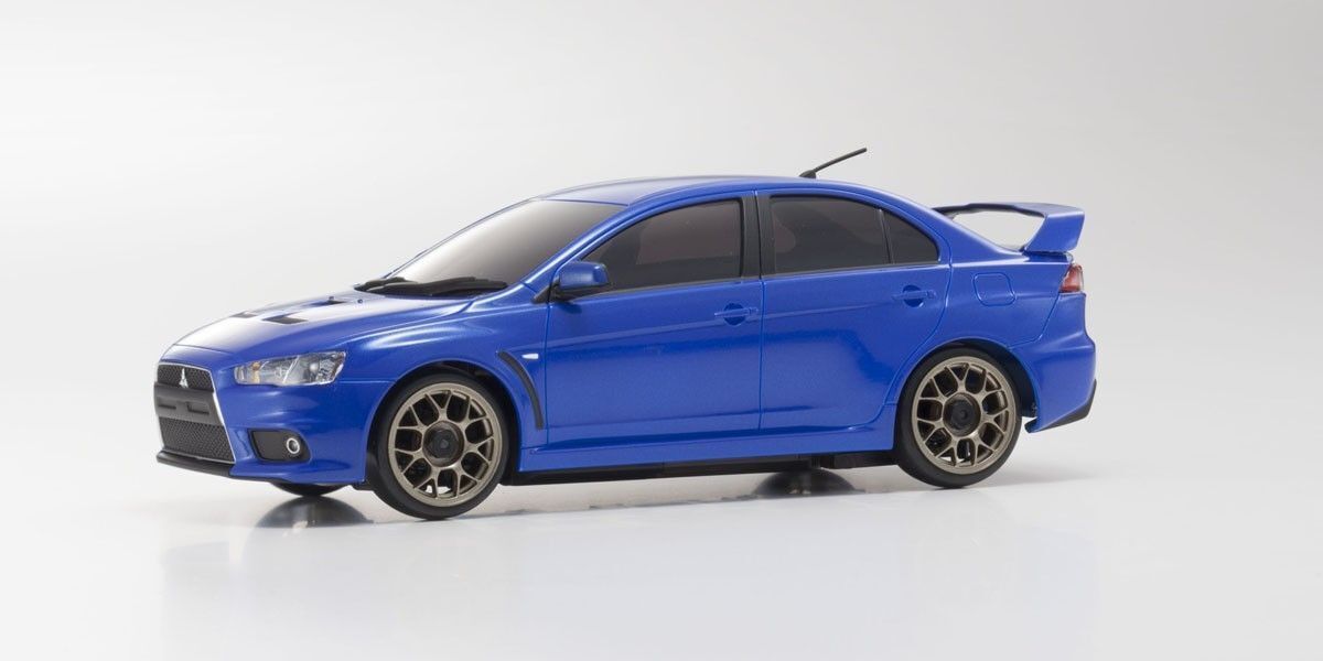 KYO-MZP439MB Kyosho ASC MA-020 MITSUBISHI LANCER EVOLUTION X Metallic Blue Kyosho