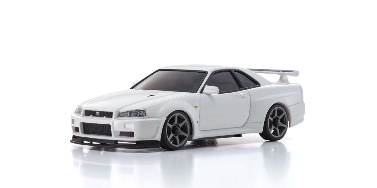 KYO-MZP460W Kyosho ASC MA-020 Nissan Skyline GT-R V.spec II Nur (R34) White Kyosho