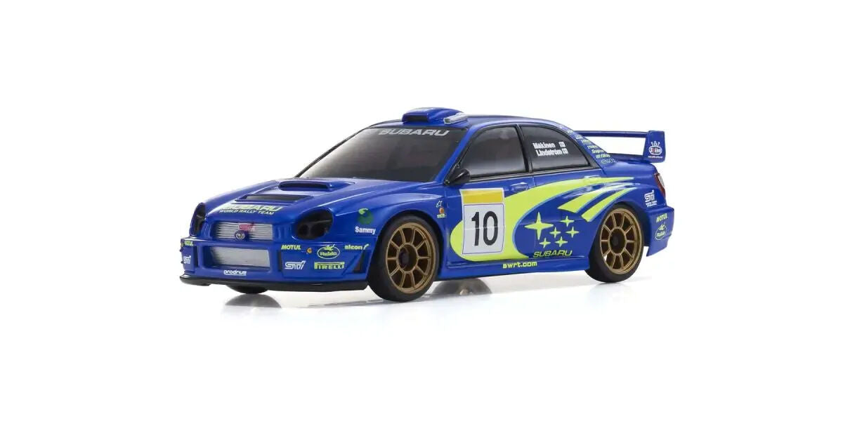 Kyosho ASC MA020 SUBARU IMPREZA WRC 2002 Body Set KYO-MZP474WR