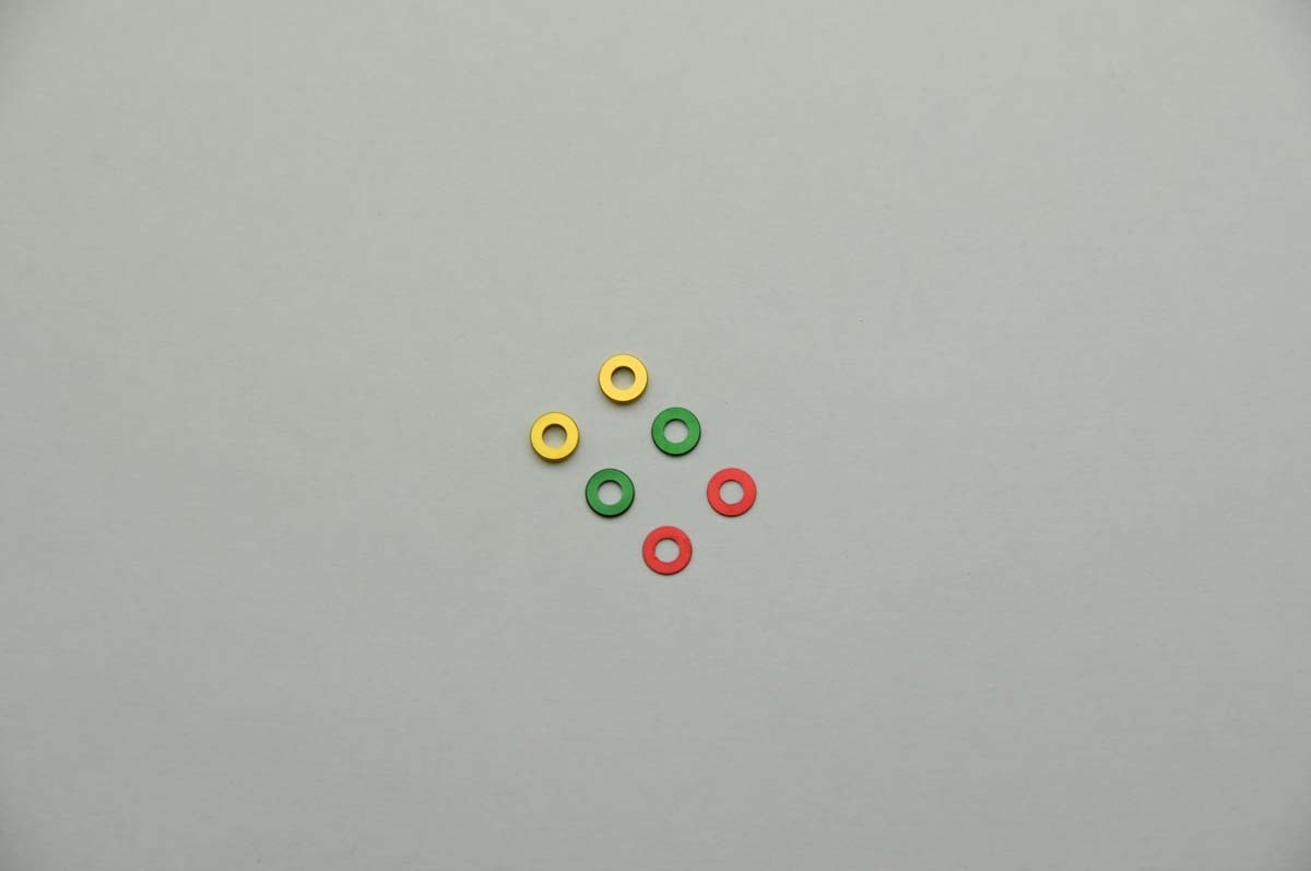 KYO-MZW412-1 Kyosho Color Set of Long King Pin Ball (MR-03) Kyosho