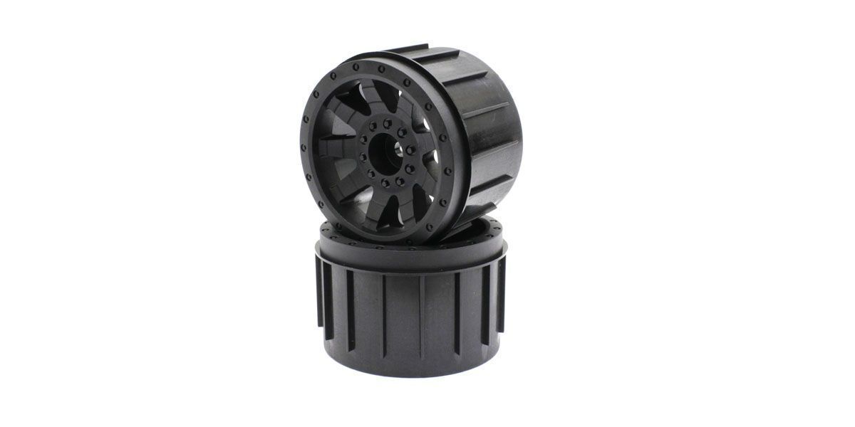 KYO-NTH001BK Kyosho Wheel (Nitro Tracker/Black/2pcs) Kyosho