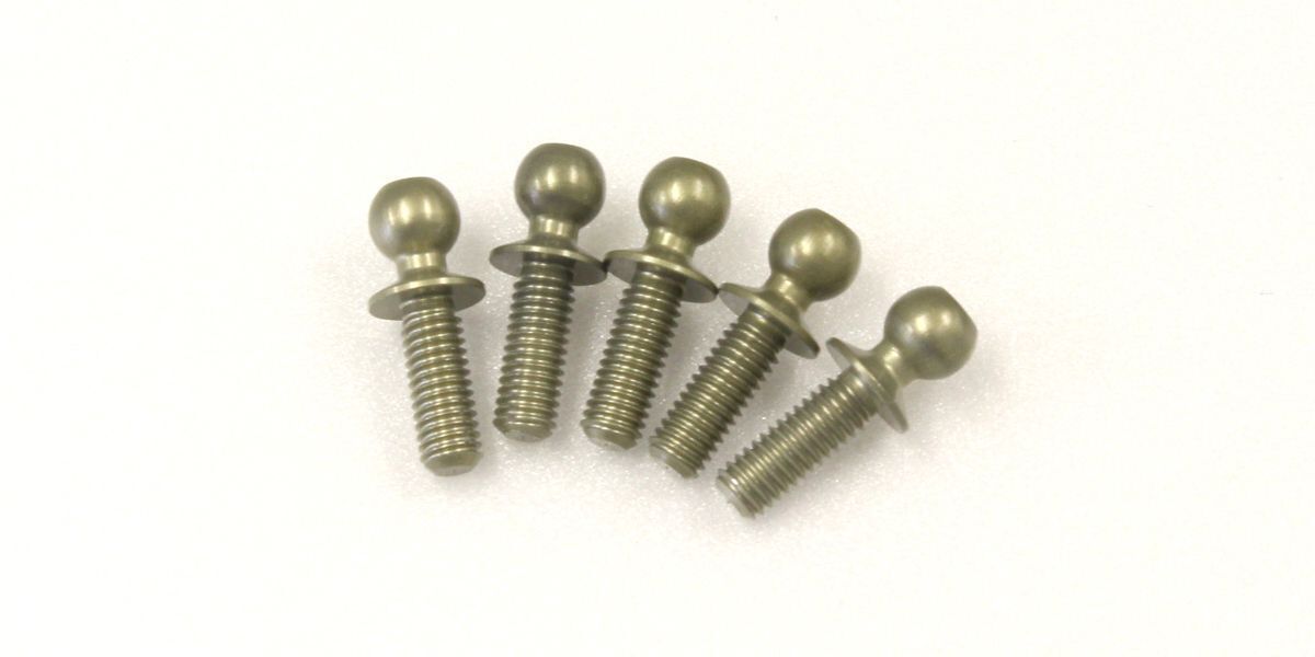 KYO-PZ322 Kyosho Ball Studs (4.3x8mm/5pcs/7075) Kyosho