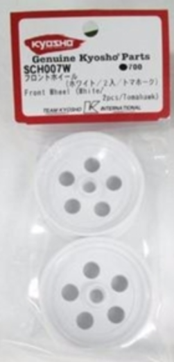 KYO-SCH007W Kyosho Front Wheel (White/2pcs/Tomahawk) Kyosho