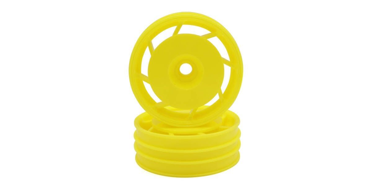 KYO-UTH001Y Kyosho 8D Front Wheel 50mm (Yellow/2pcs/Ultima) Kyosho