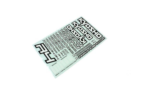 KYO-VZD01 Kyosho Decal (R4 Evo./R4sII) Kyosho