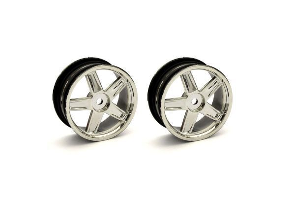 KYO-VZH010CM Kyosho Wheel(5-Spoke/Plating/24mm/2pcs) Kyosho