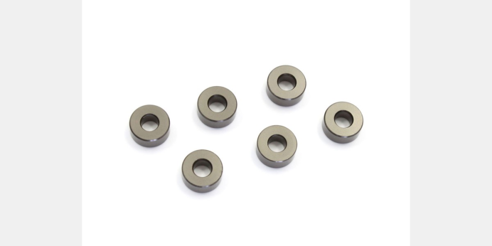 KYO-W0143GM Kyosho Aluminum Collar (3x7x3mm/Gunmetal/6pcs) Kyosho