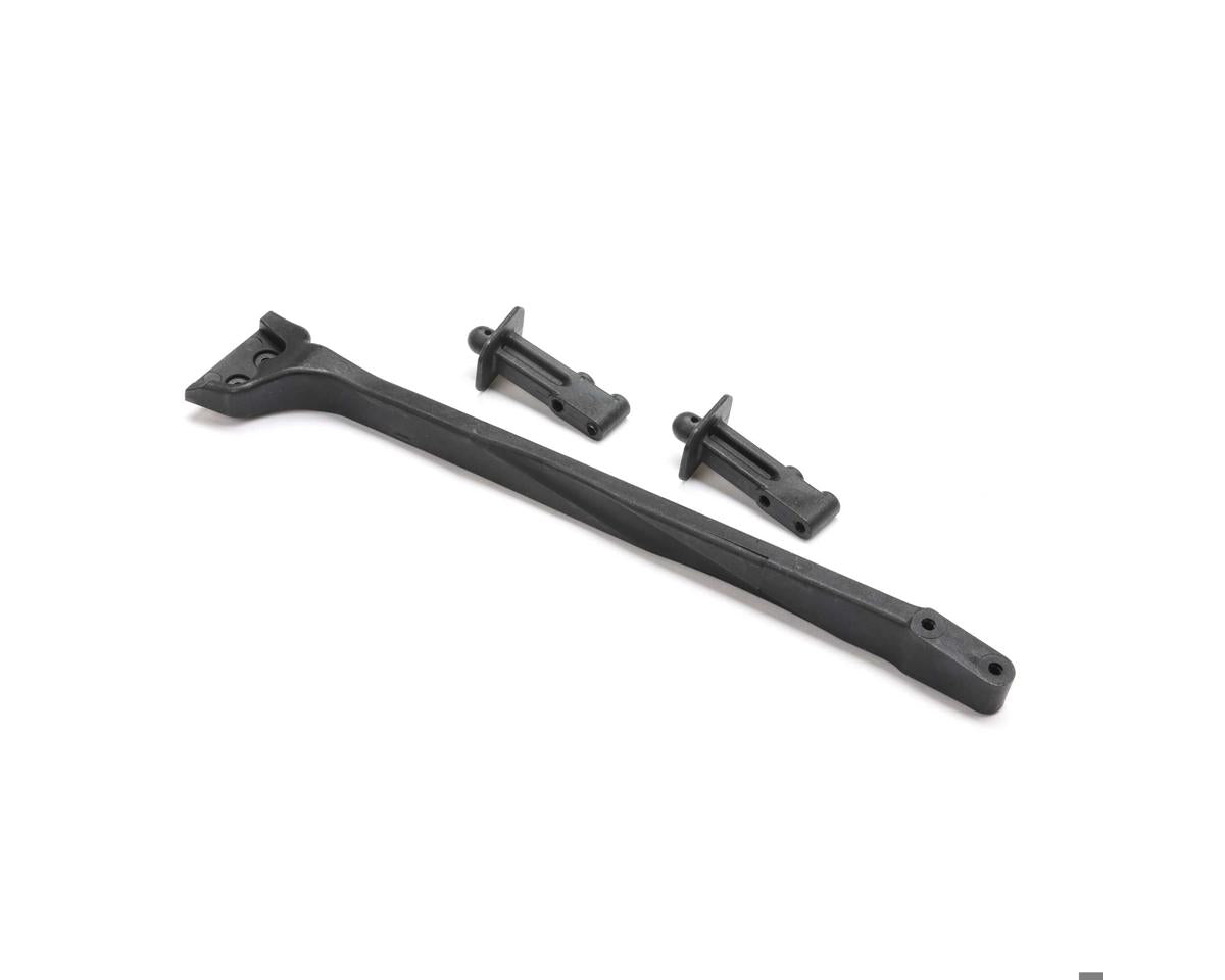 Losi Rear Chassis Brace, Front Body Posts, 8XTE RTR LOS-1436