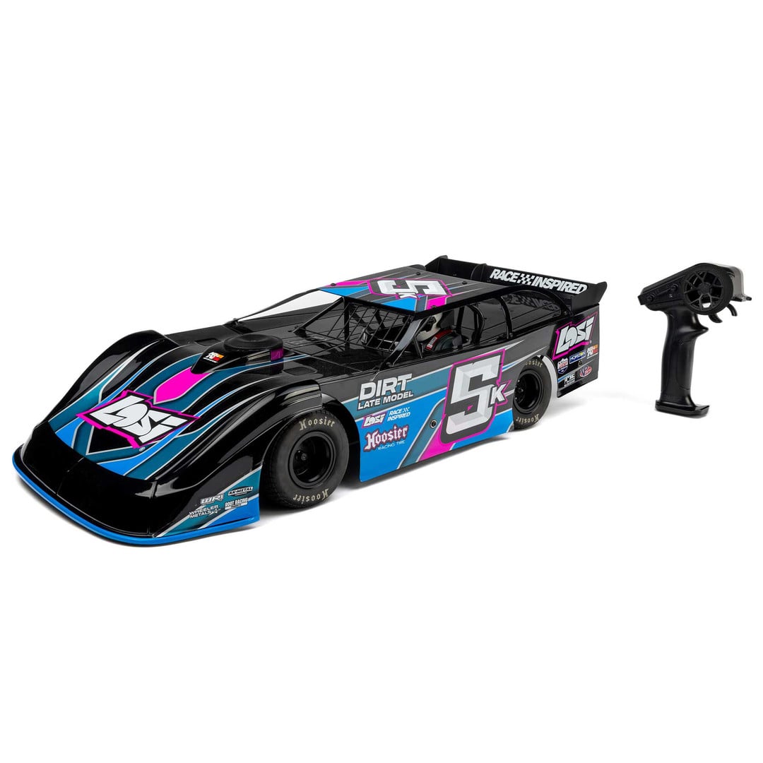 Losi 22S Dirt Late Model 1/10 2WD Dirt Oval RTR, Blue LOS-2167T1