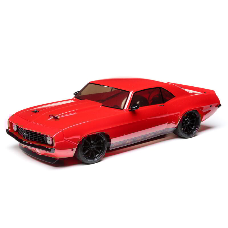 Losi 1969 Chevy Camaro V100 1/10 On-Road RTR, Red