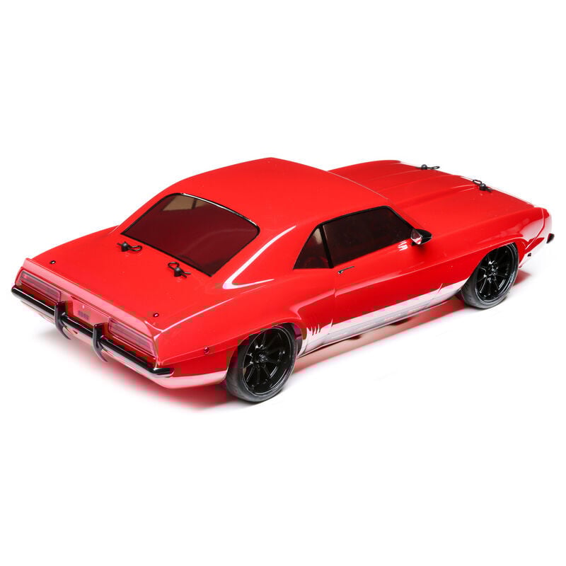 Losi 1969 Chevy Camaro V100 1/10 On-Road RTR, Red
