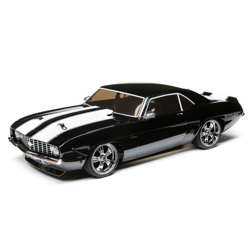 Losi 1969 Chevy Camaro V100 1/10 On-Road RTR, Black