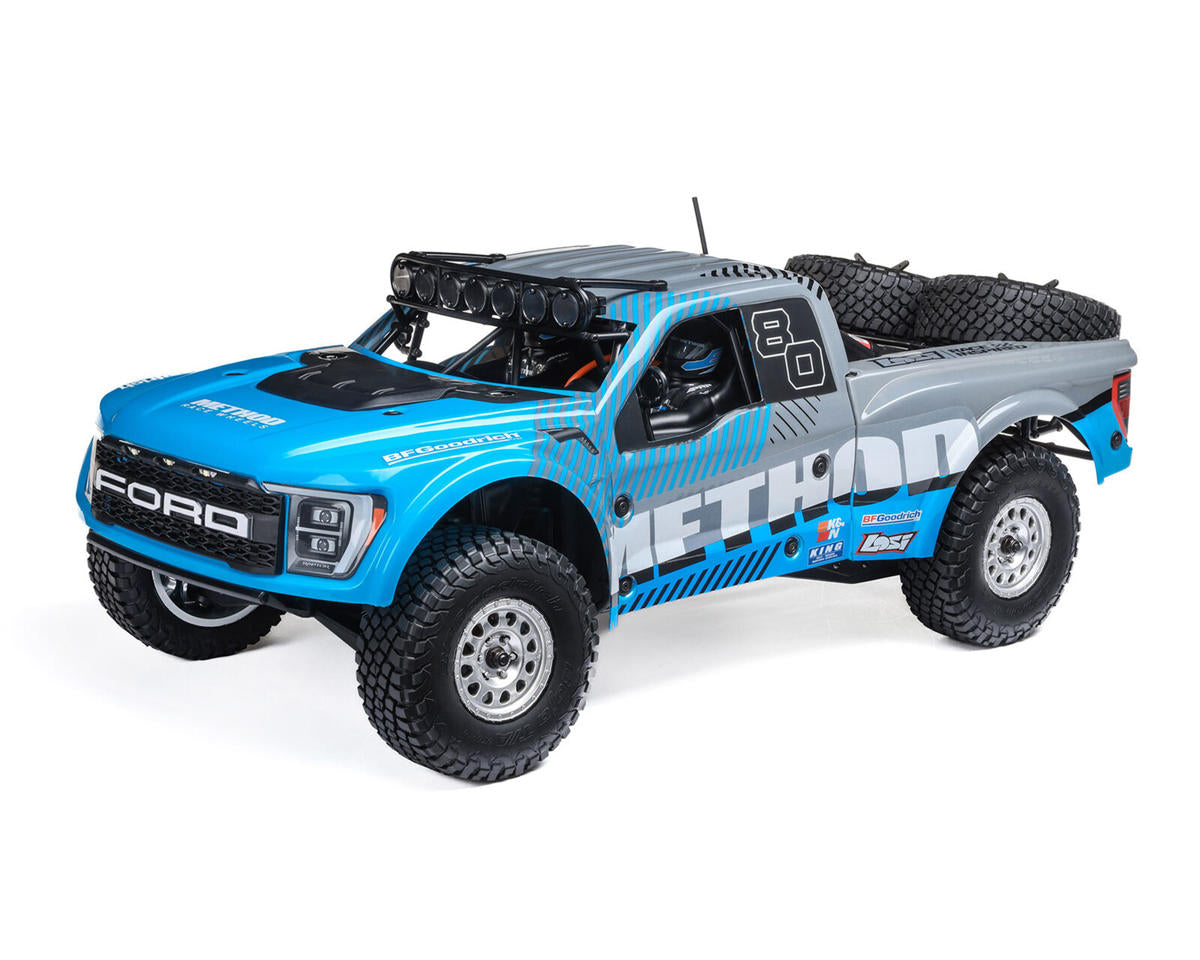 LOS03046 Losi Baja Rey 2.0 1/10 Desert Truck RTR, Method Scheme Losi