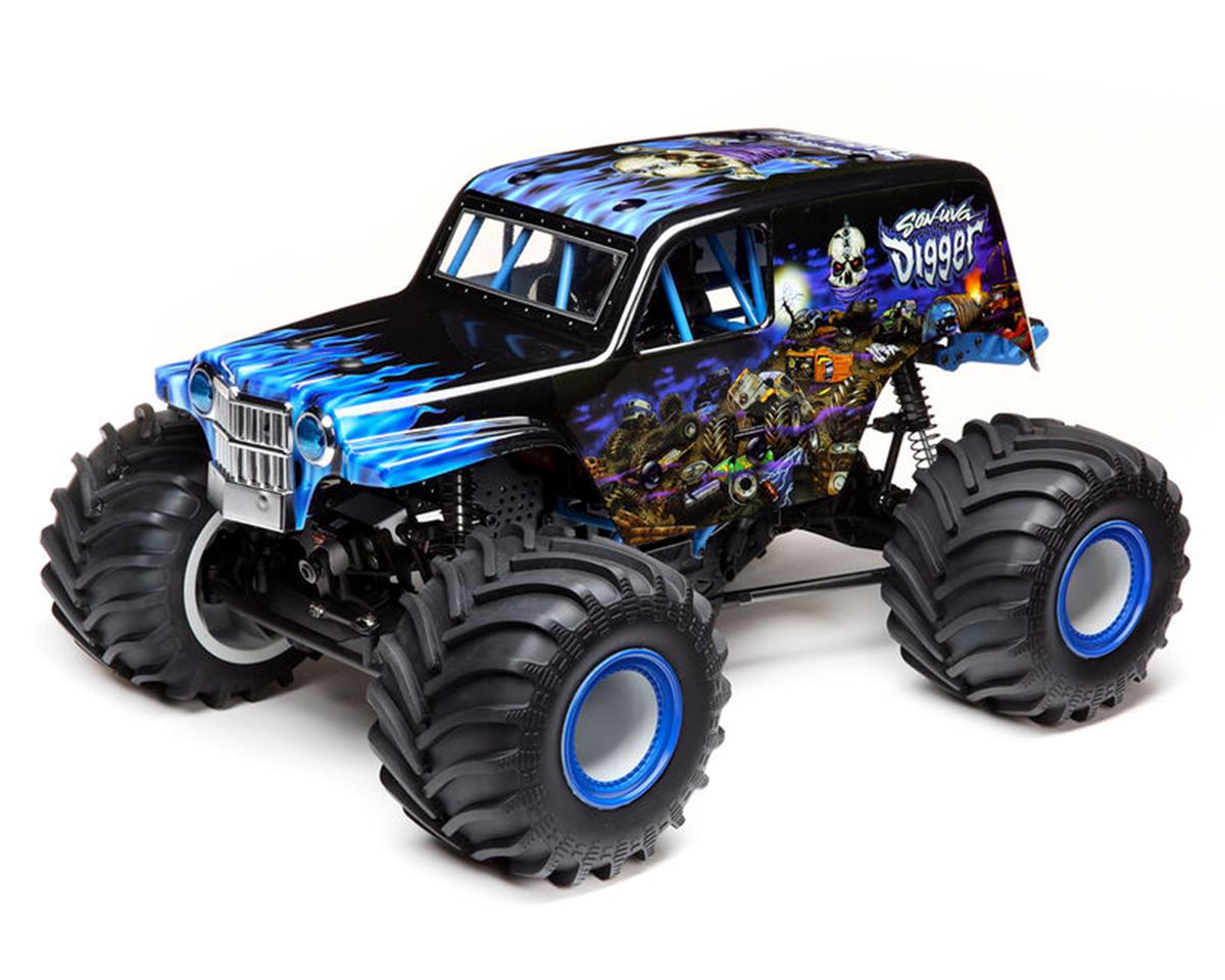 LOS04021T2 Losi LMT SonUva Digger Solid Axle Monster Truck, RTR, LOS04021T2 Losi