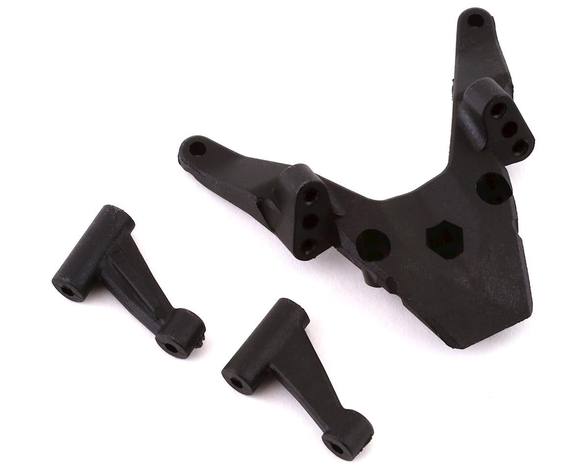 LOS211011 Losi Front Bulkhead and L/R Brace, Mini T 2.0 Losi