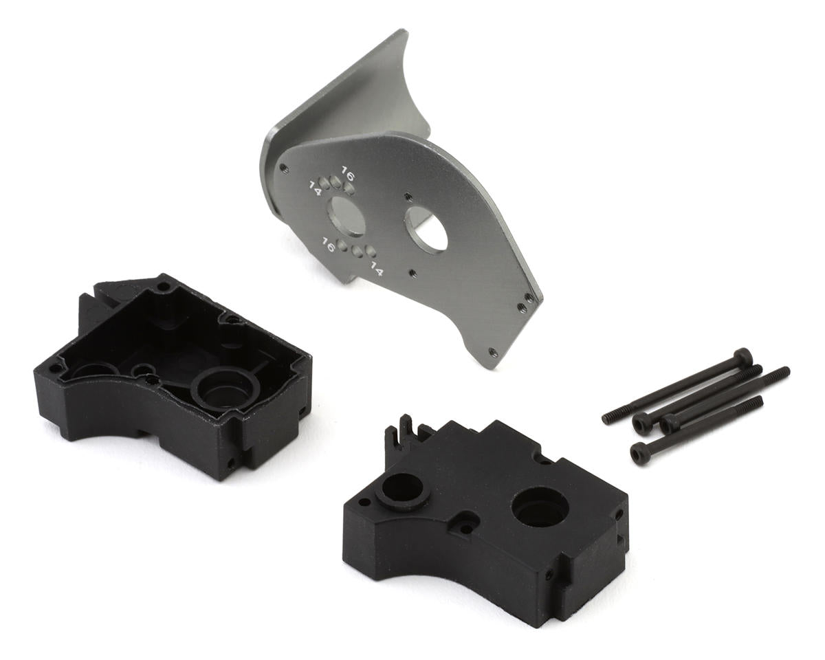 LOS212034 Losi Transmission Case and Motor Plate, Mini JRXT Losi