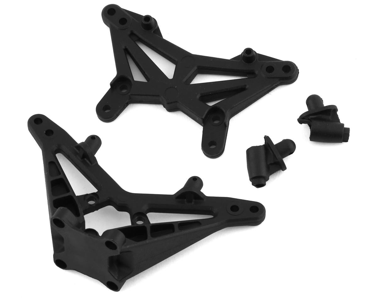 LOS214011 Losi Front and Rear Shock Tower, Mini T 2.0 Losi