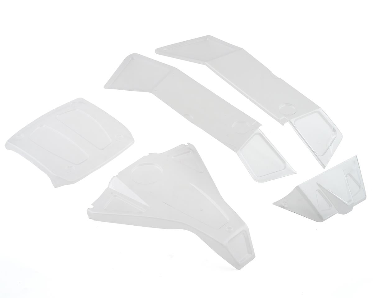 LOS230077 Losi Lasernut Body Set, Clear Losi