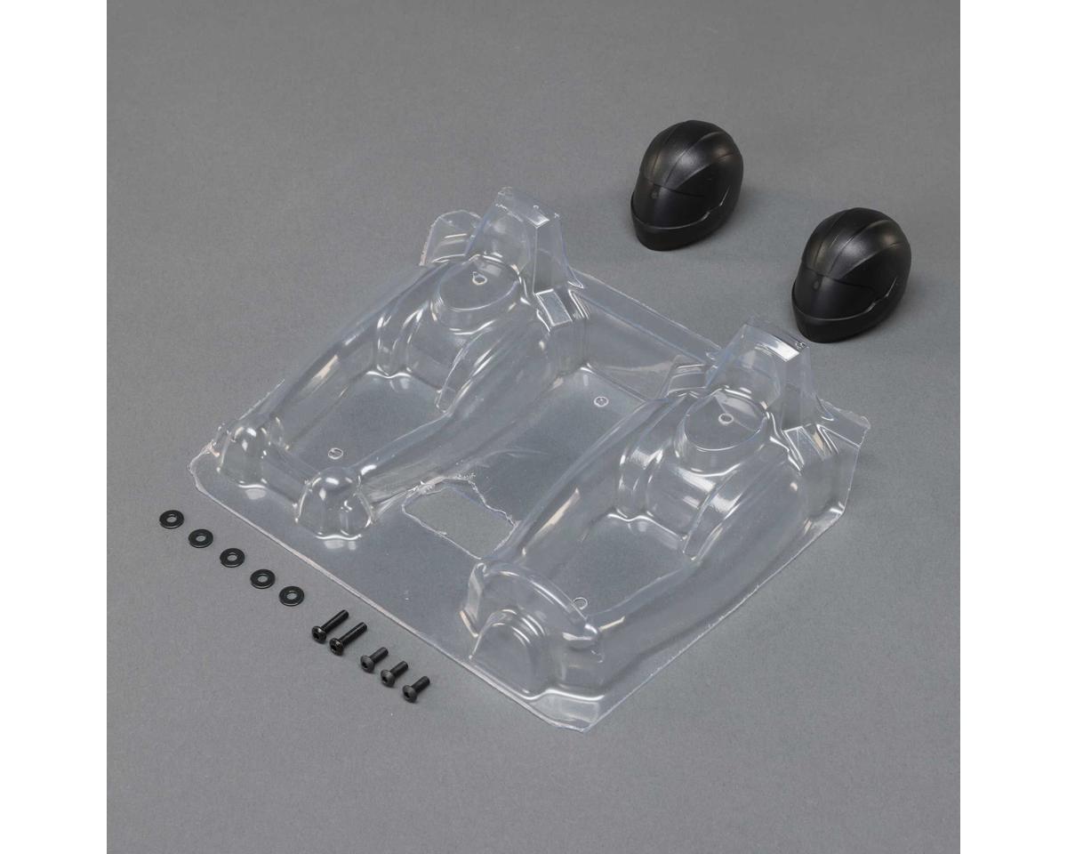 LOS230109 Losi Driver Panel and Helmets, 2pcs, RZR Rey Losi