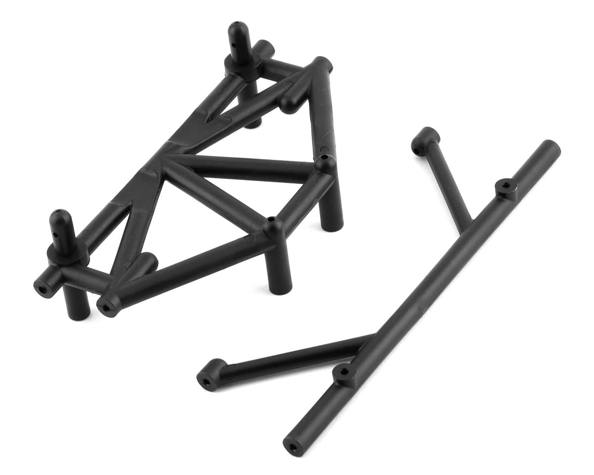 LOS230117 Losi Front and Rear Cage, Crossbraces, RZR Rey Losi