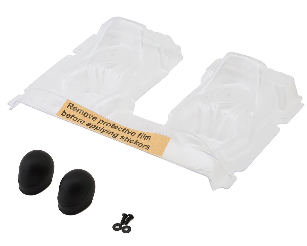 LOS230136 Losi Interior Set with Helmets, Clear, Baja Rey 2.0 Losi