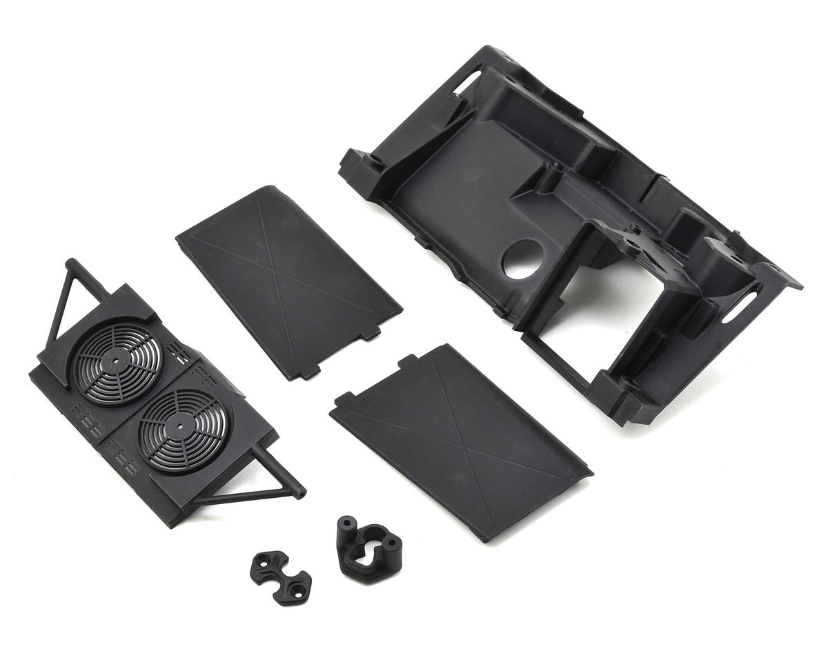 LOS231005 Losi Rear Bulkhead,Fan Panel, Mud Guards, Baja Rey Losi