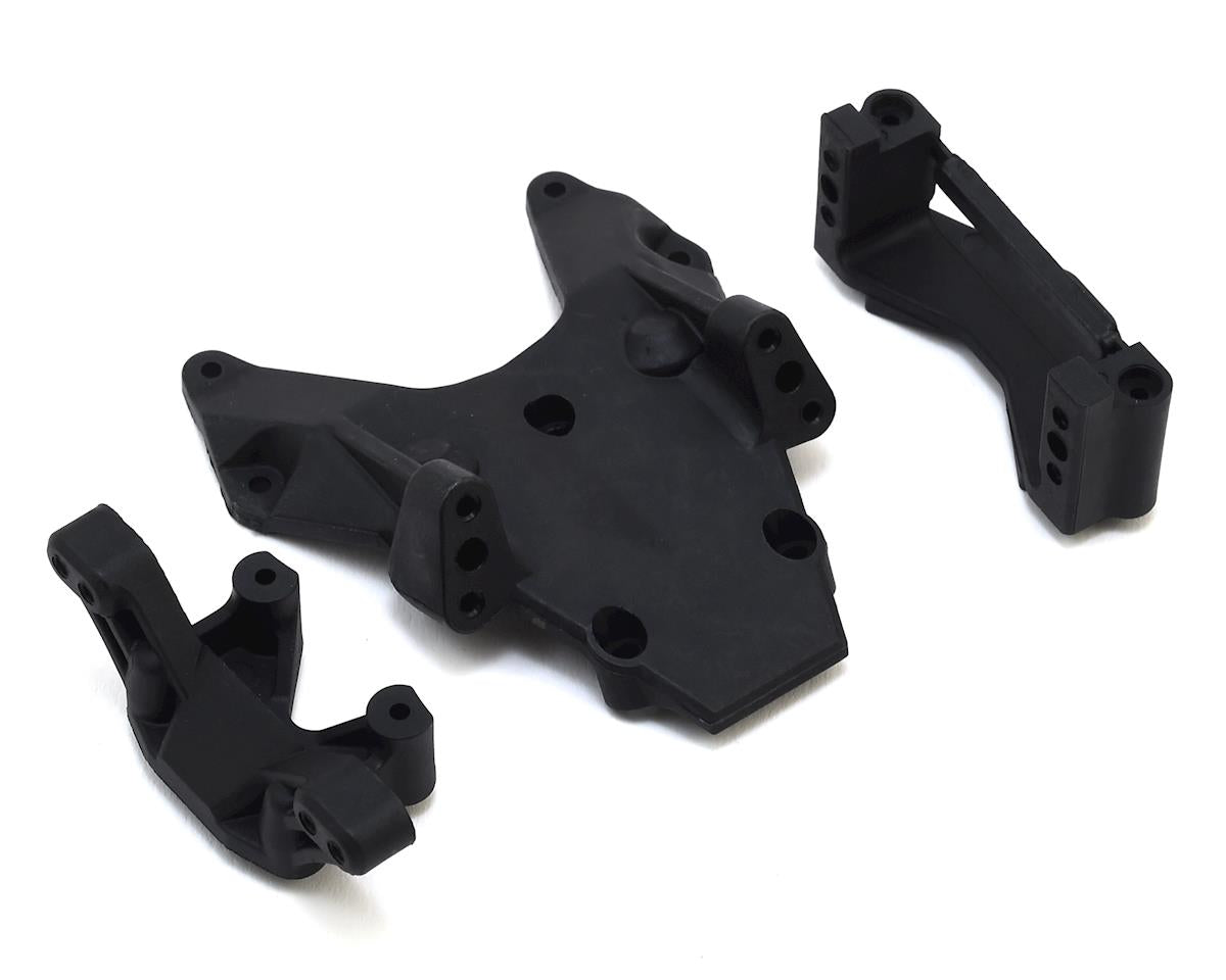 LOS231045 Losi Bulkhead, Camber Block & Servo Mount, 22S Losi
