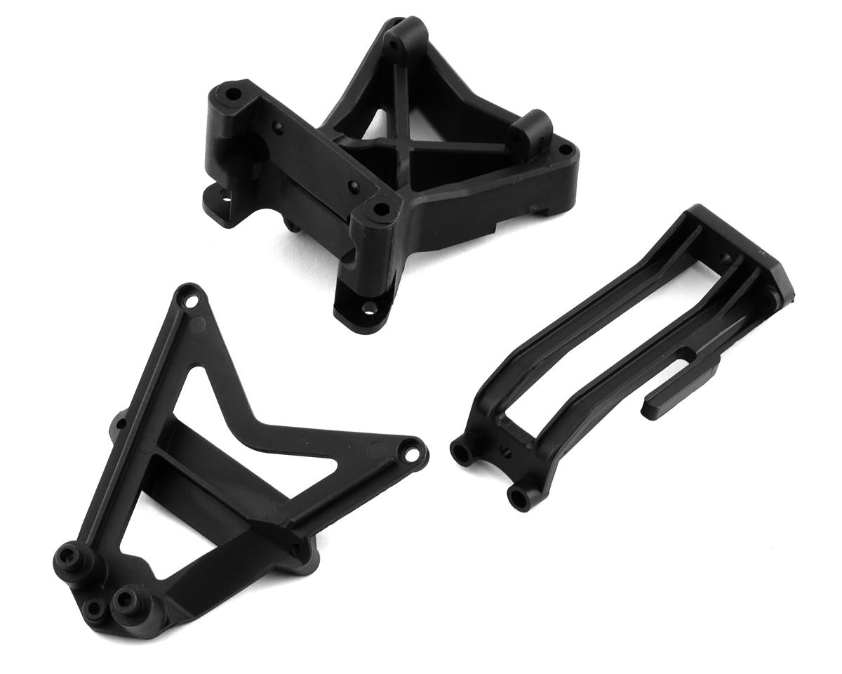 LOS231099 Losi Front Upper Arm Shock Mount and ESC Mount, RZR Rey Losi