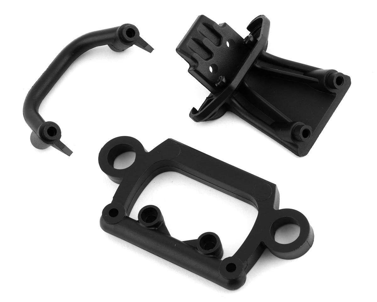 LOS231101 Losi Front Bumper and Skidplate, RZR Rey Losi