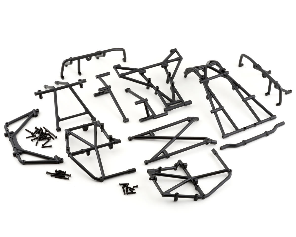 LOS241054 Losi Cage Set Complete, Black, LMT Mega Losi