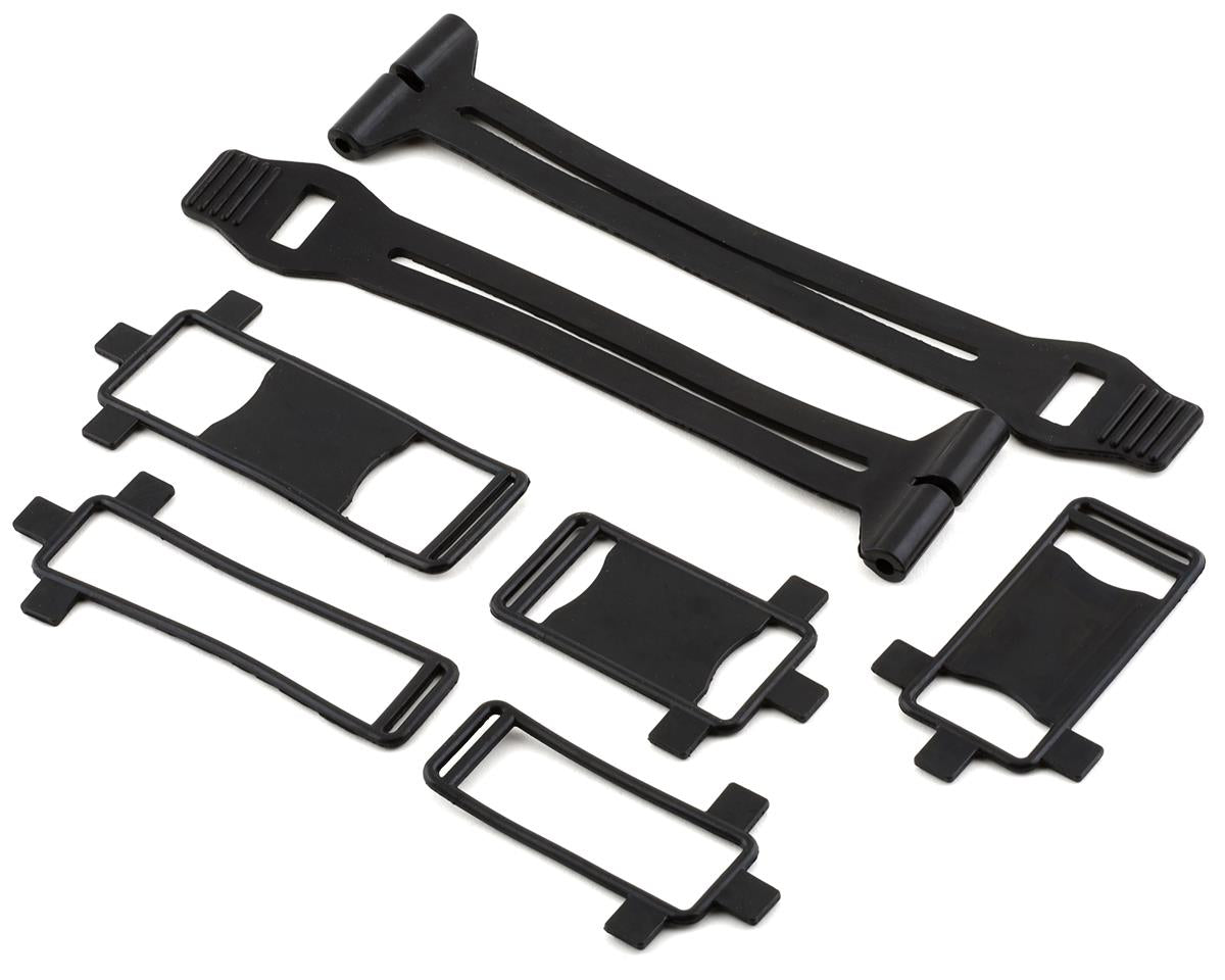 LOS241066 Losi Battery Straps for Low CG Battery Tray, LMT Mega Losi