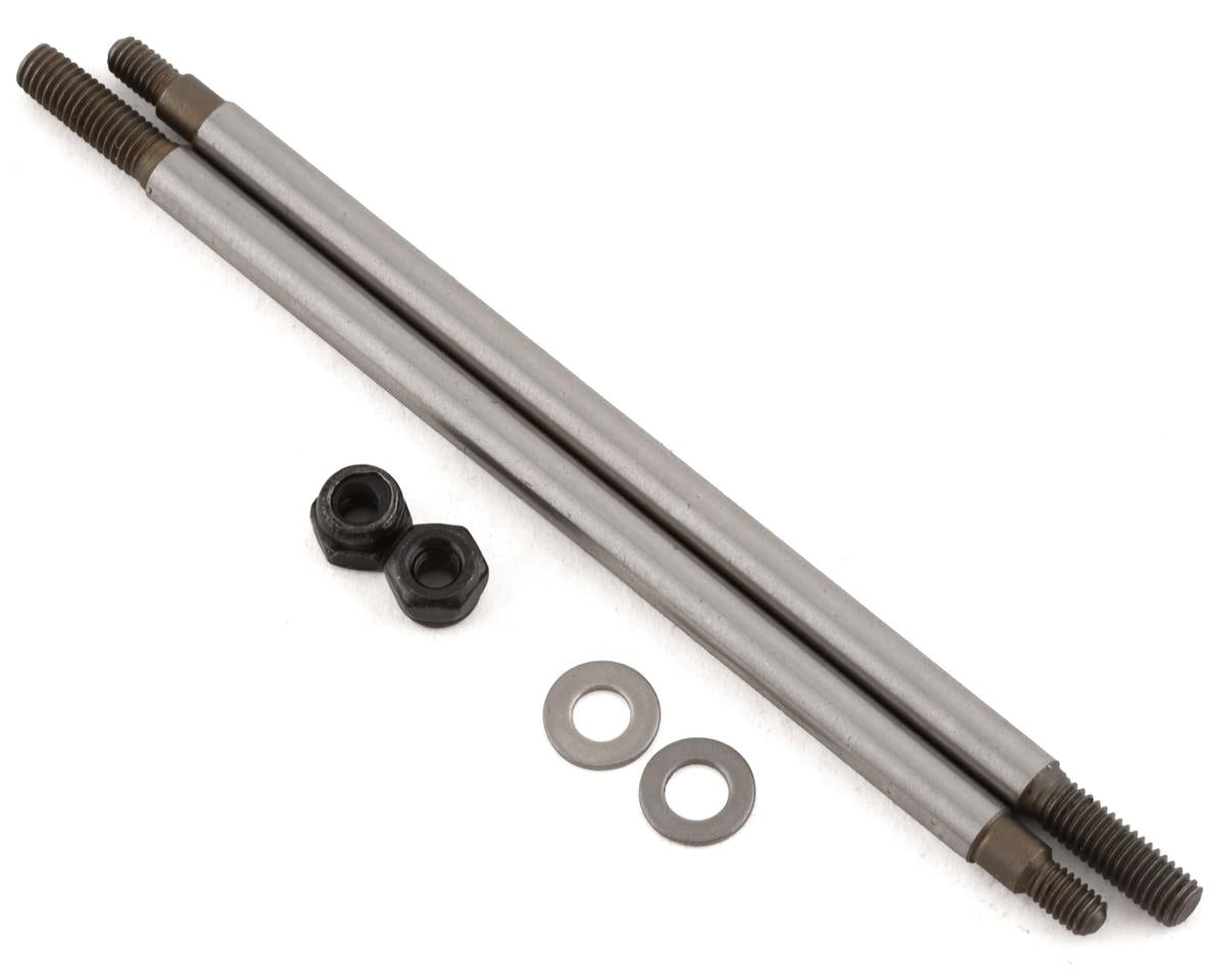 LOS243019 Losi Nutted Front / Rear Shock Shaft, 2pcs, LMT Mega Losi