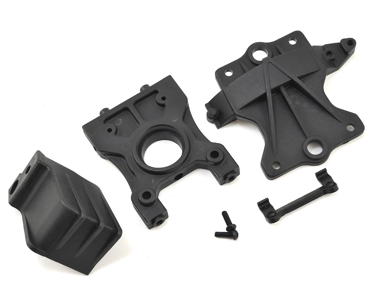 LOS252059 Losi Centre Diff Standoff, Top Plate and Gear Cover , DBXL-E 2.0 Losi