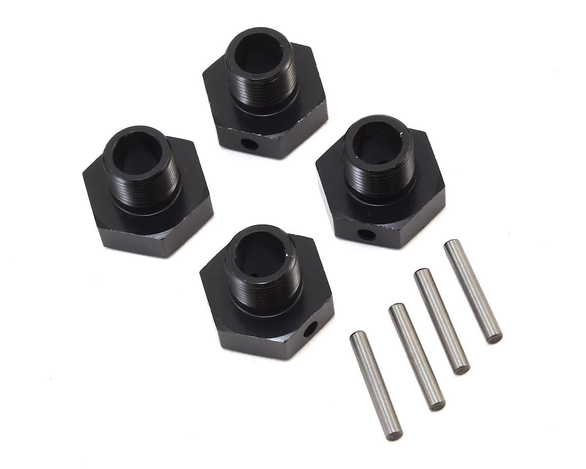 LOS252077 Losi 20mm wheel hex & Pins, Black (4), Super Baja Rey, Clearance Losi