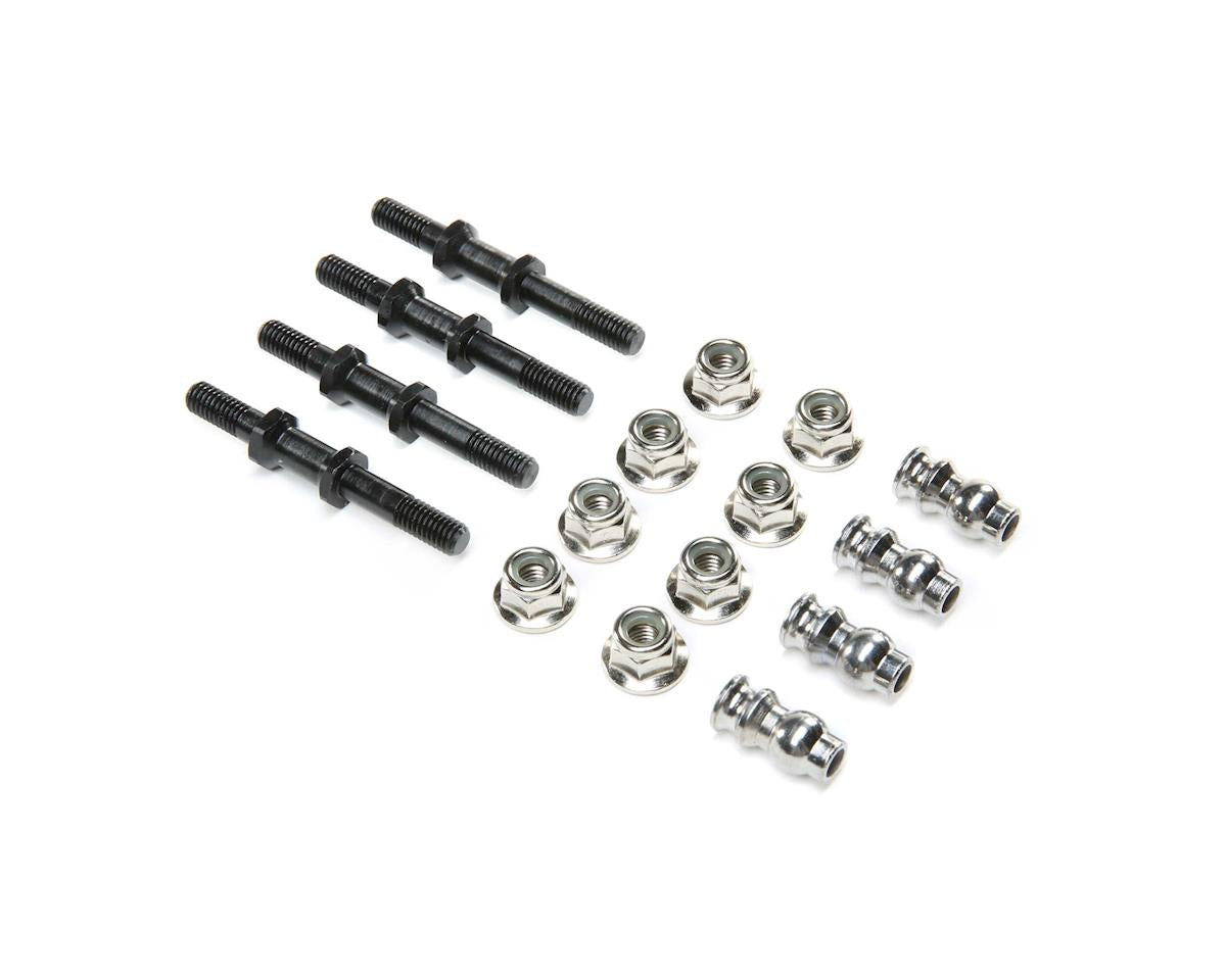 LOS253029 Losi Shock Standoff and Hardware, 4pcs, DBXL 2.0, DBXL-E 2.0 Losi