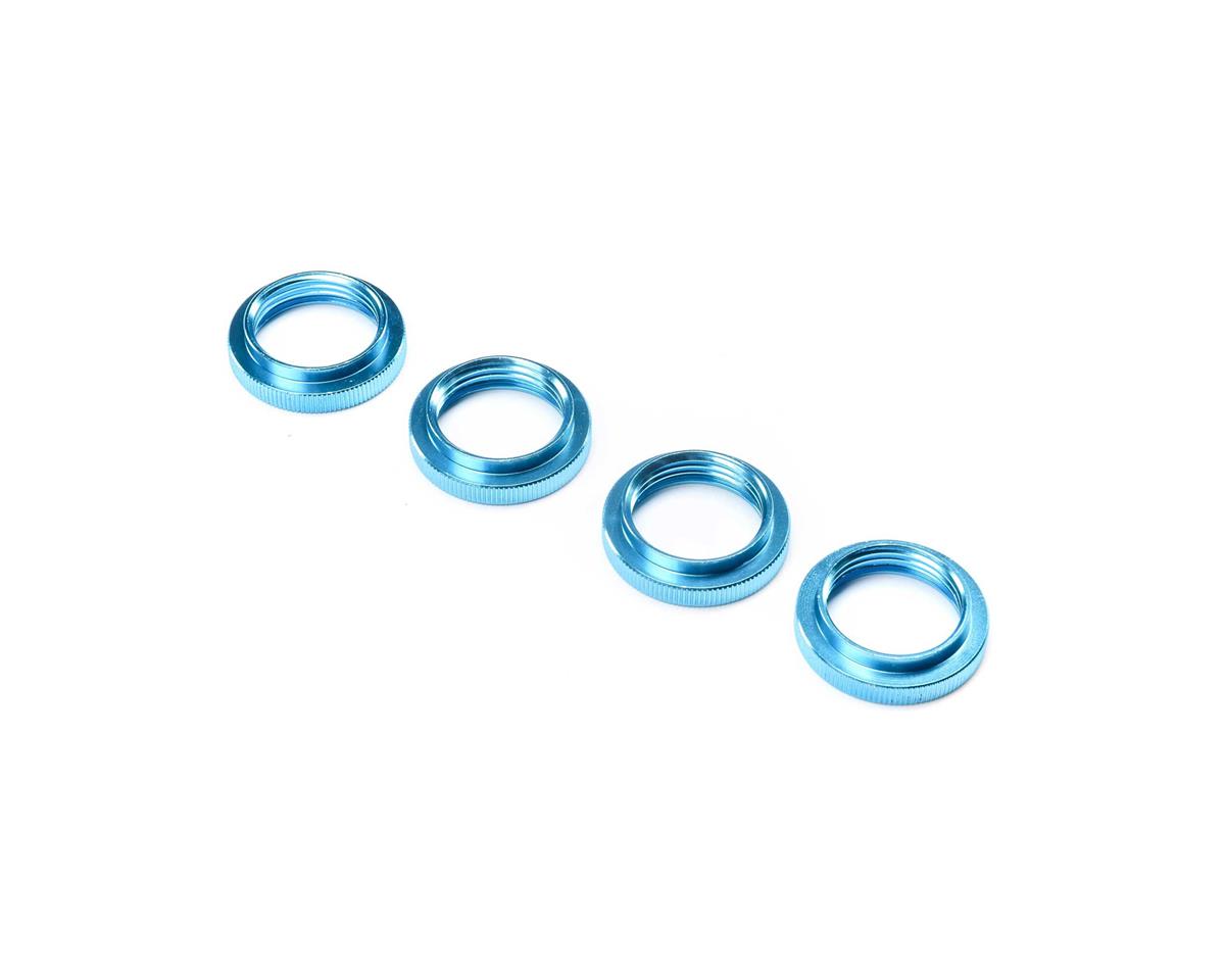 LOS253033 Losi Shock Collar, King Blue, 4pcs, SBR 2.0 Losi