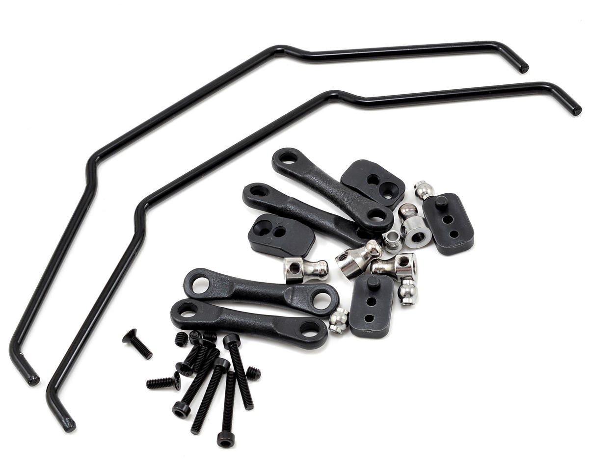 LOS254013 Losi Front and Rear Sway Bar Kit, 1,5 4wd DBXL Losi