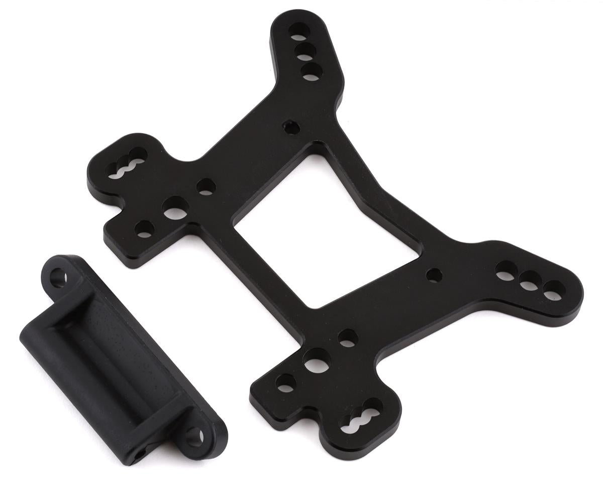 LOS254063 Losi Black Aluminium Front Shock Tower, DBXL 2.0, DBXL-E 2.0 Losi